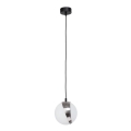 Jupiter 1713 - Κρεμαστό φωτιστικό οροφής ELFA 1xE14/40W/230V γυαλιστερό χρώμιο