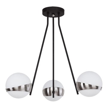 Jupiter 1714 - Κρεμαστό φωτιστικό ELFA 3xE14/40W/230V γυαλιστερό χρώμιο