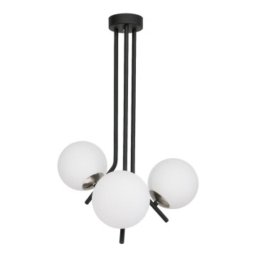 Jupiter 1736 - Κρεμαστό φωτιστικό TIM 3xE14/40W/230V γυαλιστερό χρώμιο