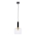 Jupiter 1846 - VA1 - Πολύφωτο σε σχοινί VANES 1xE27/60W/230V ορείχαλκος/μαύρο