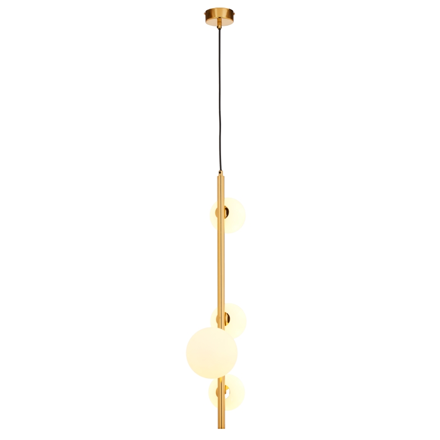 Jupiter 1921 - Κρεμαστό φωτιστικό οροφής TAIDA 4xG9/40W/230V ορείχαλκο