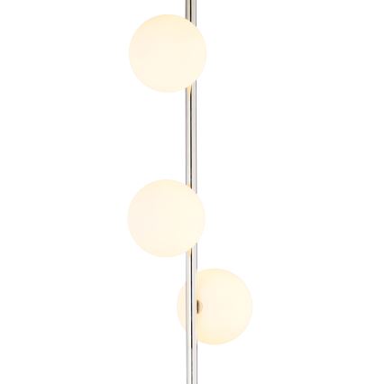 Jupiter 1939 - Επιδαπέδια λάμπα FEME 3xG9/40W/230V γυαλιστερό χρώμιο