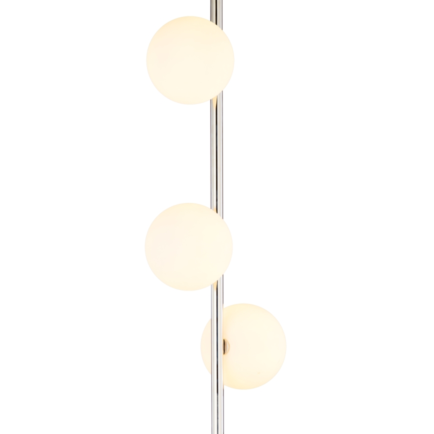 Jupiter 1939 - Επιδαπέδια λάμπα FEME 3xG9/40W/230V γυαλιστερό χρώμιο