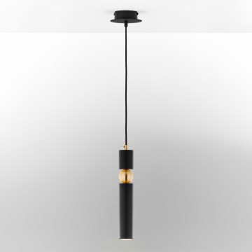 Jupiter 2003 - Κρεμαστό φωτιστικό οροφής ALAS 1xGU10/10W/230V μαύρο/χρυσαφί