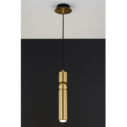 Jupiter 2009 - Κρεμαστό φωτιστικό οροφής ALAS 1xGU10/10W/230V χρυσαφί