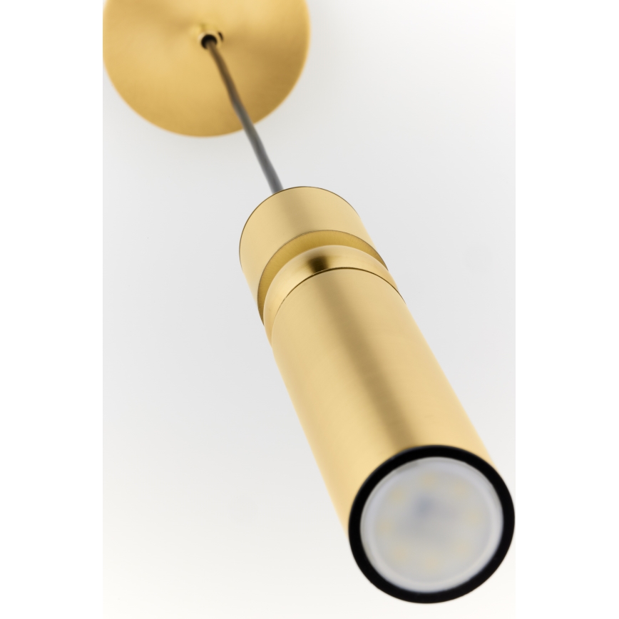 Jupiter 2009 - Κρεμαστό φωτιστικό οροφής ALAS 1xGU10/10W/230V χρυσαφί