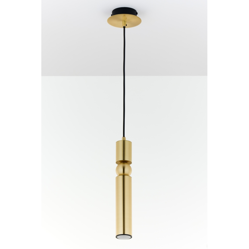 Jupiter 2009 - Κρεμαστό φωτιστικό οροφής ALAS 1xGU10/10W/230V χρυσαφί