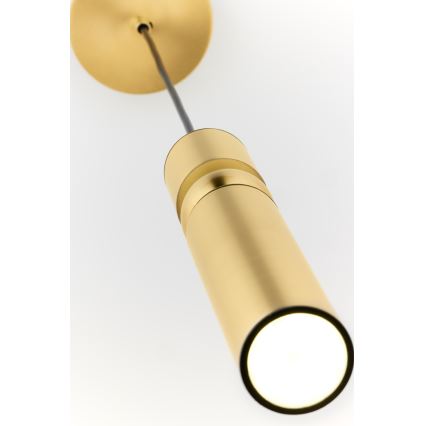 Jupiter 2009 - Κρεμαστό φωτιστικό οροφής ALAS 1xGU10/10W/230V χρυσαφί