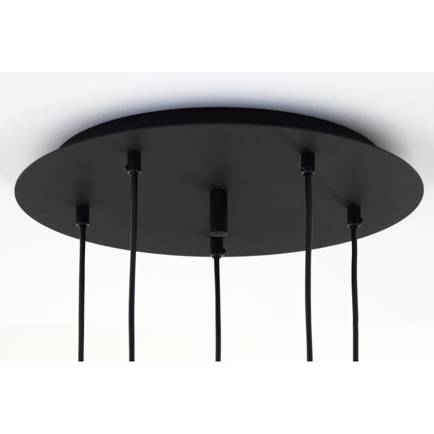 Jupiter 2014 - Κρεμαστό φωτιστικό οροφής ALAS 5xGU10/10W/230V μαύρο/χρυσαφί