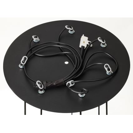 Jupiter 2018 - Κρεμαστό φωτιστικό οροφής ALAS 7xGU10/10W/230V χρυσαφί/μαύρο