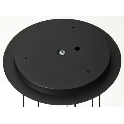 Jupiter 2018 - Κρεμαστό φωτιστικό οροφής ALAS 7xGU10/10W/230V χρυσαφί/μαύρο