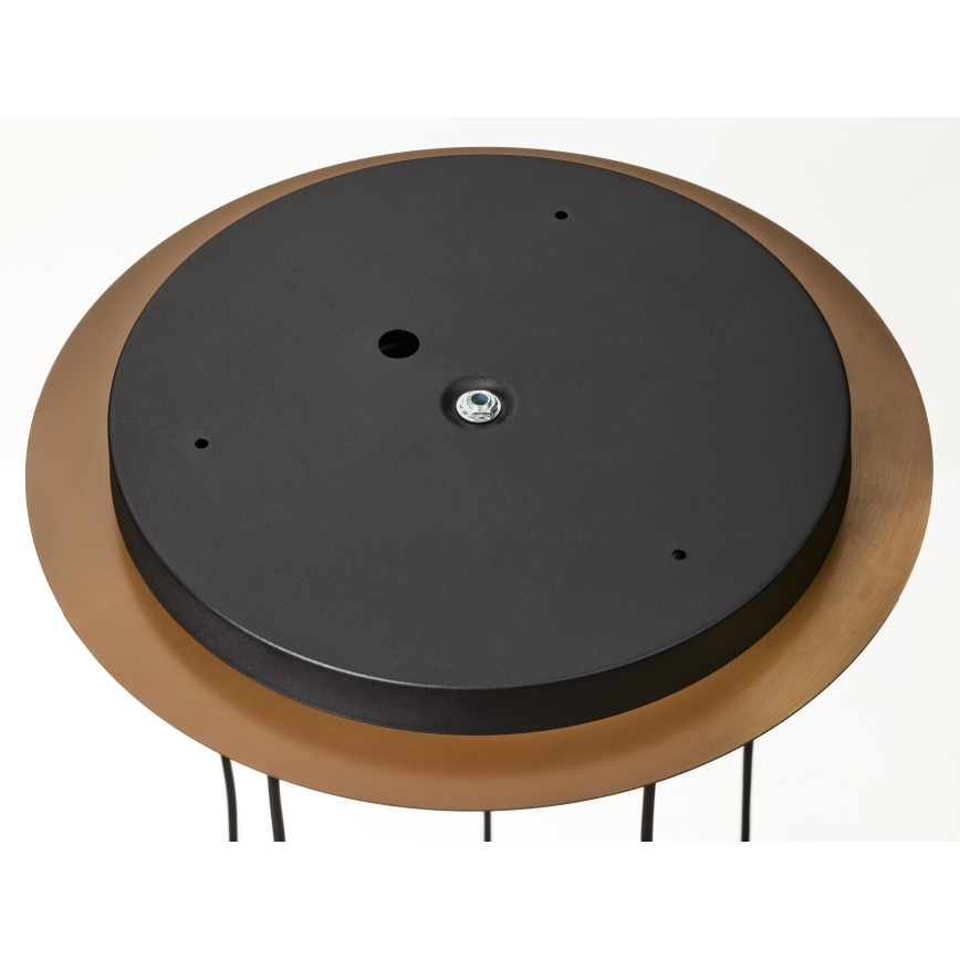 Jupiter 2020 - Κρεμαστό φωτιστικό οροφής ALAS 5xGU10/10W/230V χρυσαφί