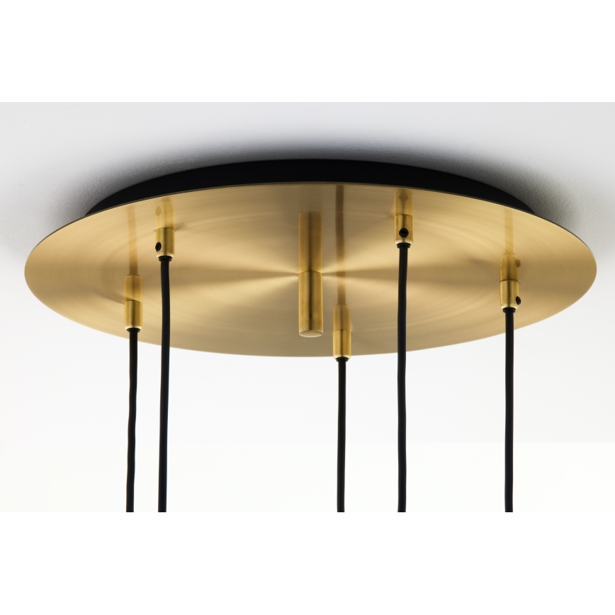 Jupiter 2020 - Κρεμαστό φωτιστικό οροφής ALAS 5xGU10/10W/230V χρυσαφί