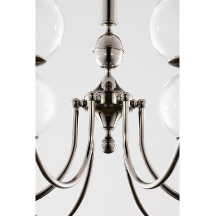 Jupiter 2022 - Κρεμαστό φωτιστικό οροφής BRILLANTE 6xG9/10W/230V γυαλιστερό χρώμιο