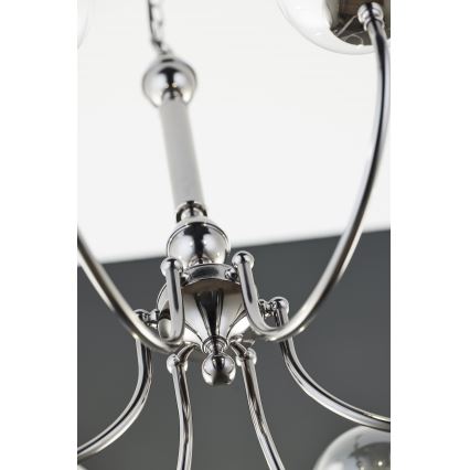 Jupiter 2022 - Κρεμαστό φωτιστικό οροφής BRILLANTE 6xG9/10W/230V γυαλιστερό χρώμιο