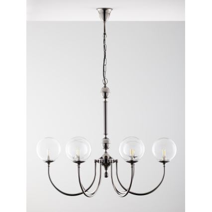 Jupiter 2022 - Κρεμαστό φωτιστικό οροφής BRILLANTE 6xG9/10W/230V γυαλιστερό χρώμιο