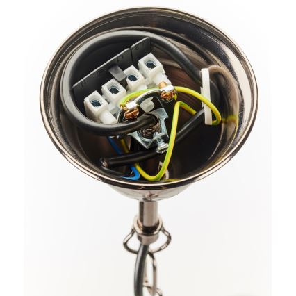 Jupiter 2022 - Κρεμαστό φωτιστικό οροφής BRILLANTE 6xG9/10W/230V γυαλιστερό χρώμιο