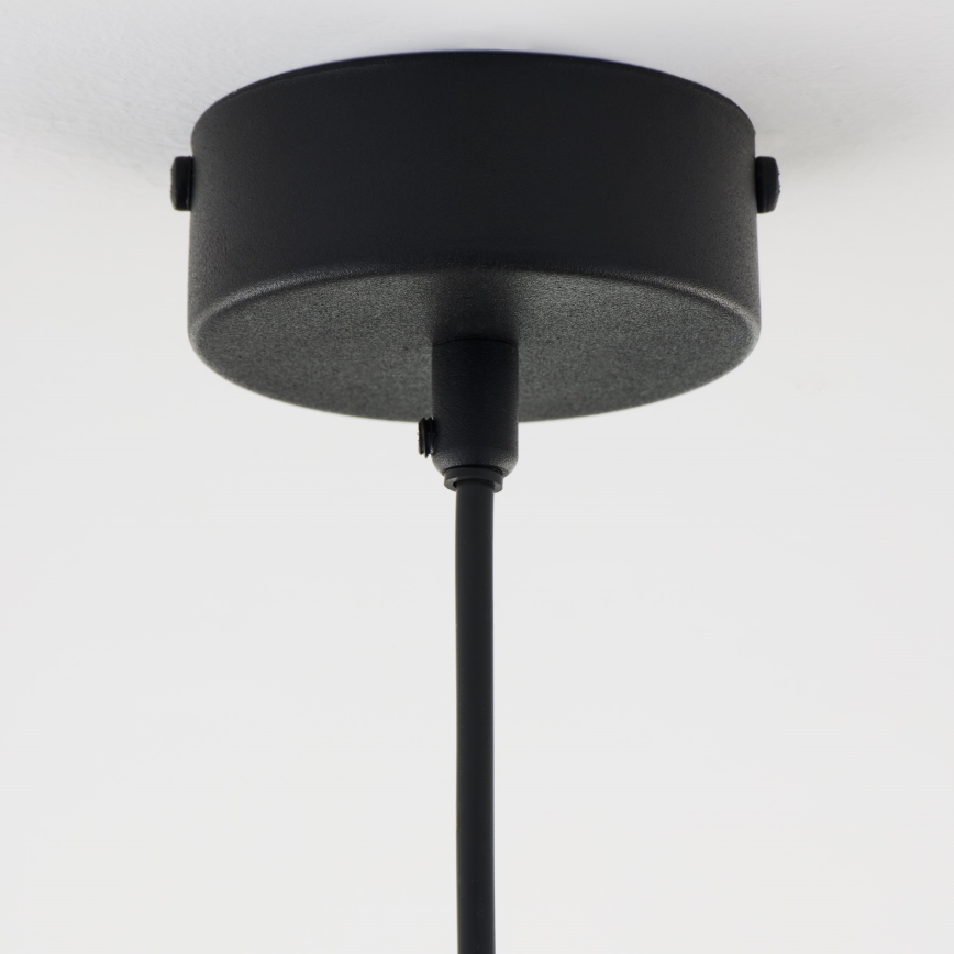 Jupiter 2023 - Κρεμαστό φωτιστικό οροφής ZAFRA 1xG9/10W/230V μαύρο/χρυσαφί/γυάλινο