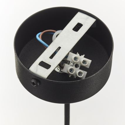 Jupiter 2024 - Κρεμαστό φωτιστικό οροφής ZAFRA 1xG9/10W/230V μαύρο/χρυσαφί/μπεζ