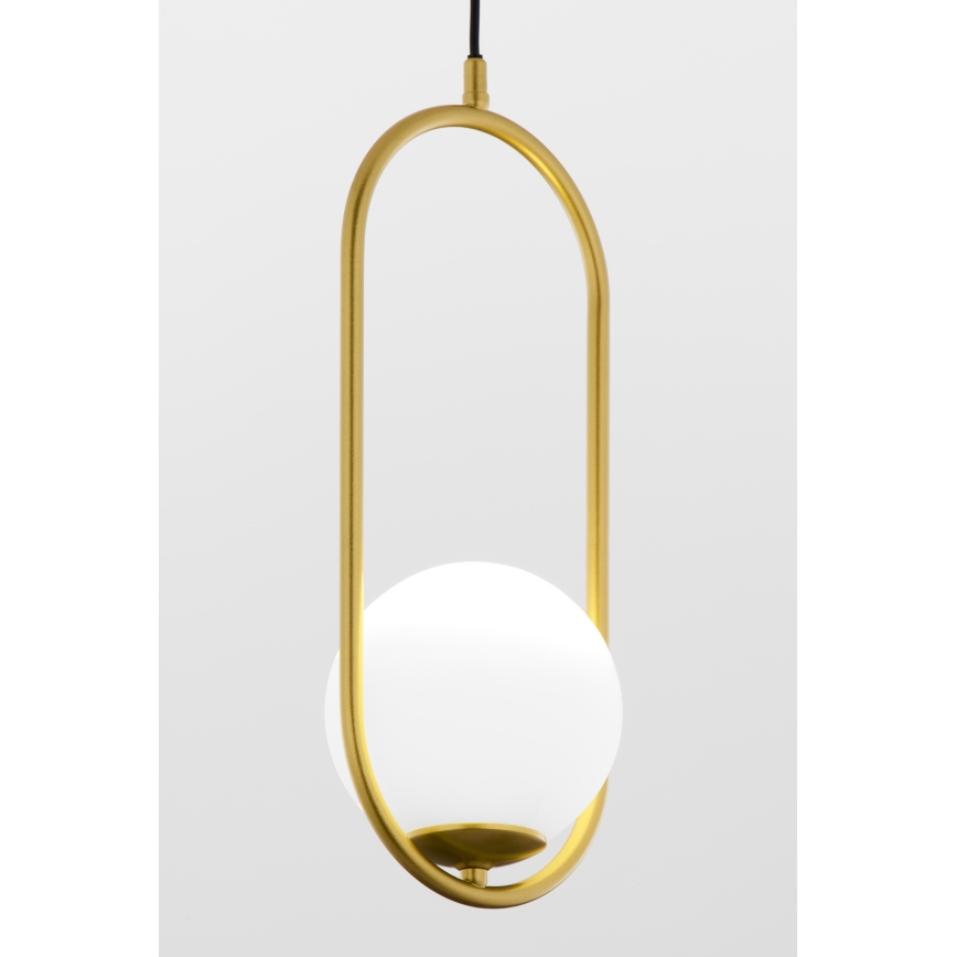 Jupiter 2042 - Κρεμαστό φωτιστικό οροφής IGON 1xE14/40W/230V χρυσαφί