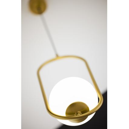 Jupiter 2042 - Κρεμαστό φωτιστικό οροφής IGON 1xE14/40W/230V χρυσαφί