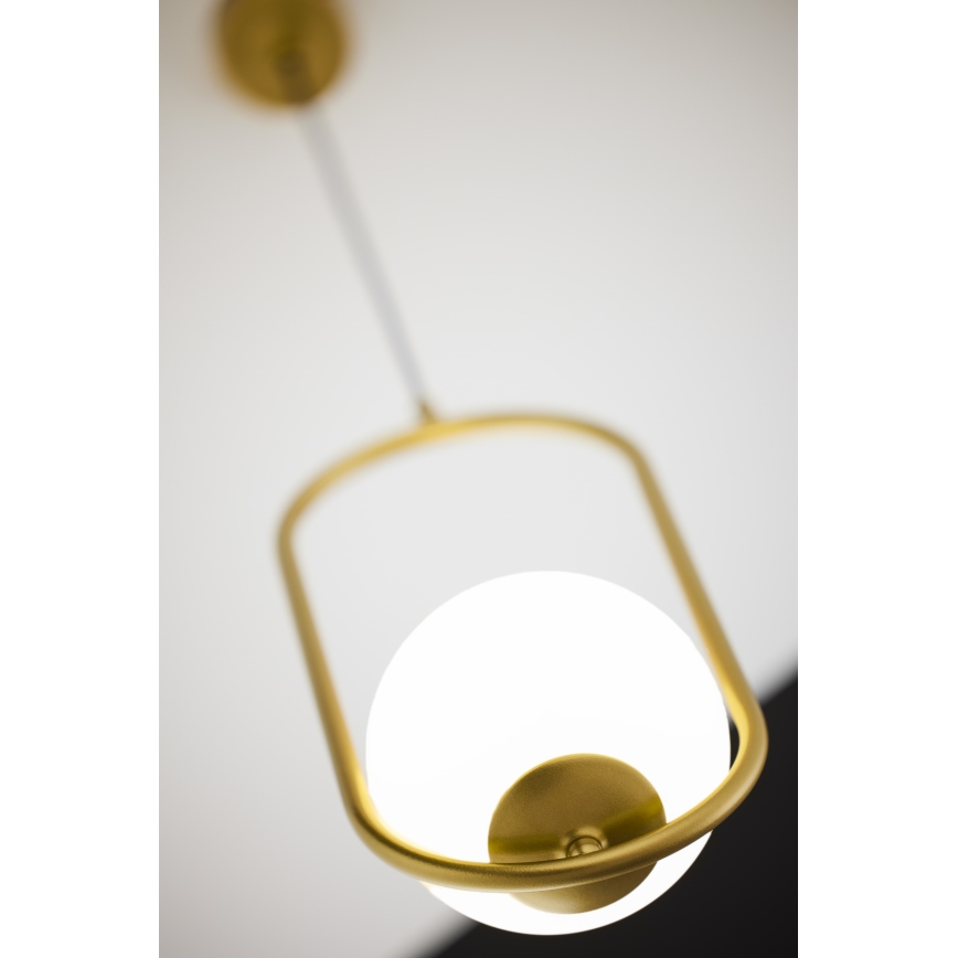 Jupiter 2042 - Κρεμαστό φωτιστικό οροφής IGON 1xE14/40W/230V χρυσαφί