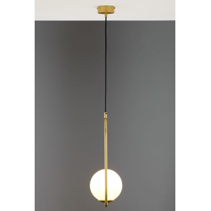 Jupiter 2042 - Κρεμαστό φωτιστικό οροφής IGON 1xE14/40W/230V χρυσαφί