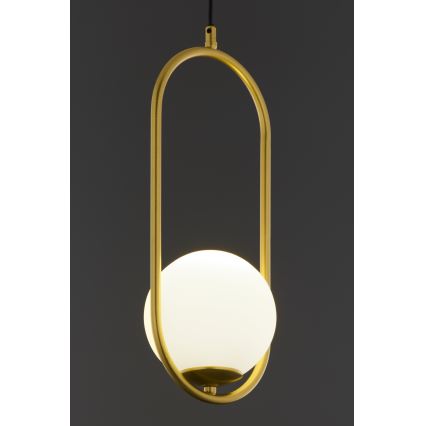 Jupiter 2042 - Κρεμαστό φωτιστικό οροφής IGON 1xE14/40W/230V χρυσαφί