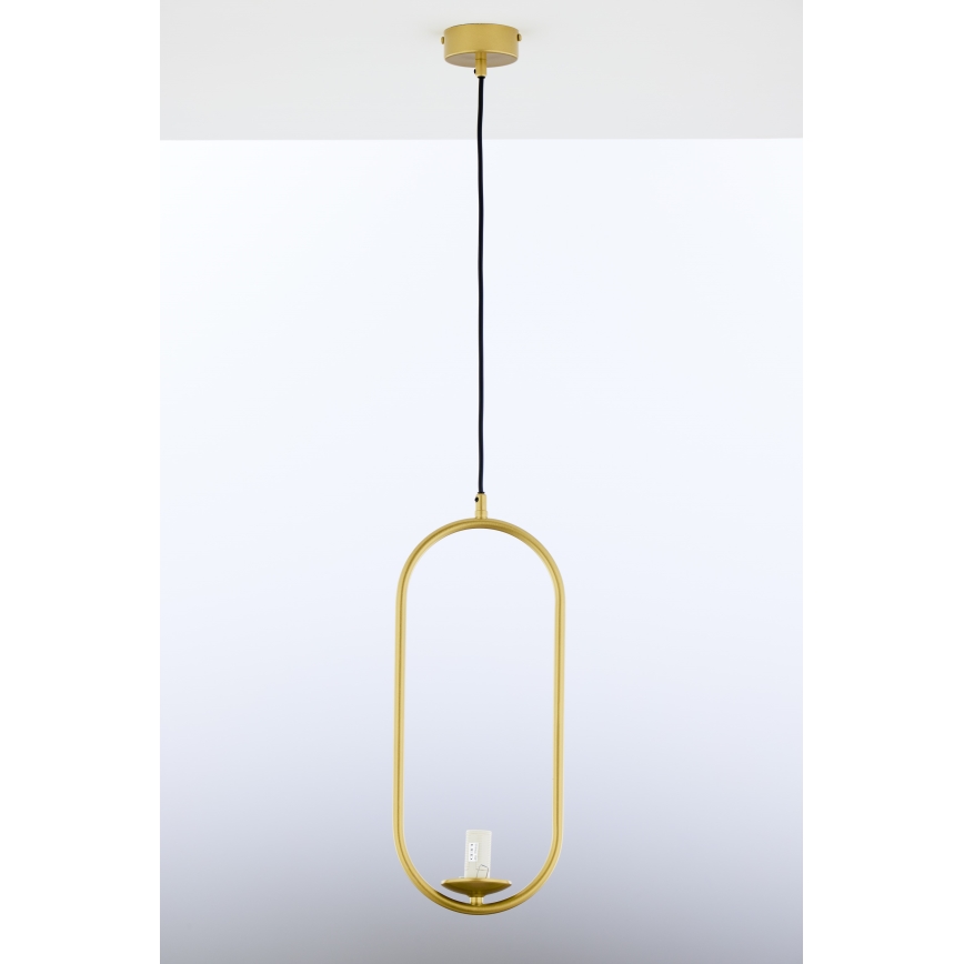 Jupiter 2042 - Κρεμαστό φωτιστικό οροφής IGON 1xE14/40W/230V χρυσαφί