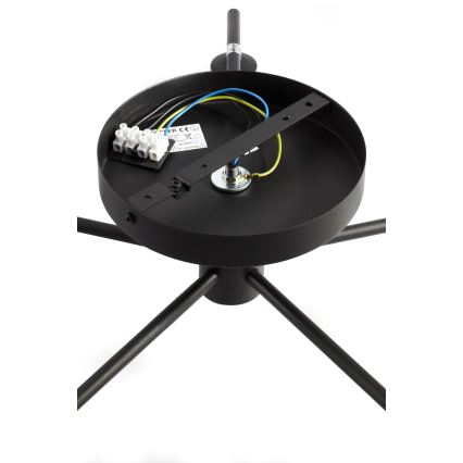 Jupiter 2047 - Πλαφονιέρα οροφής PRATO 5xG9/10W/230V μαύρο/μπεζ