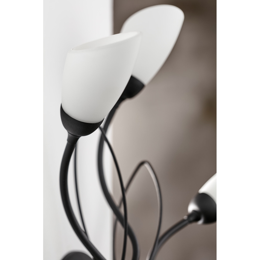 Jupiter 2059 - Επιτοίχιο φωτιστικό GLORIOSA 3xG9/14W/230V μαύρο