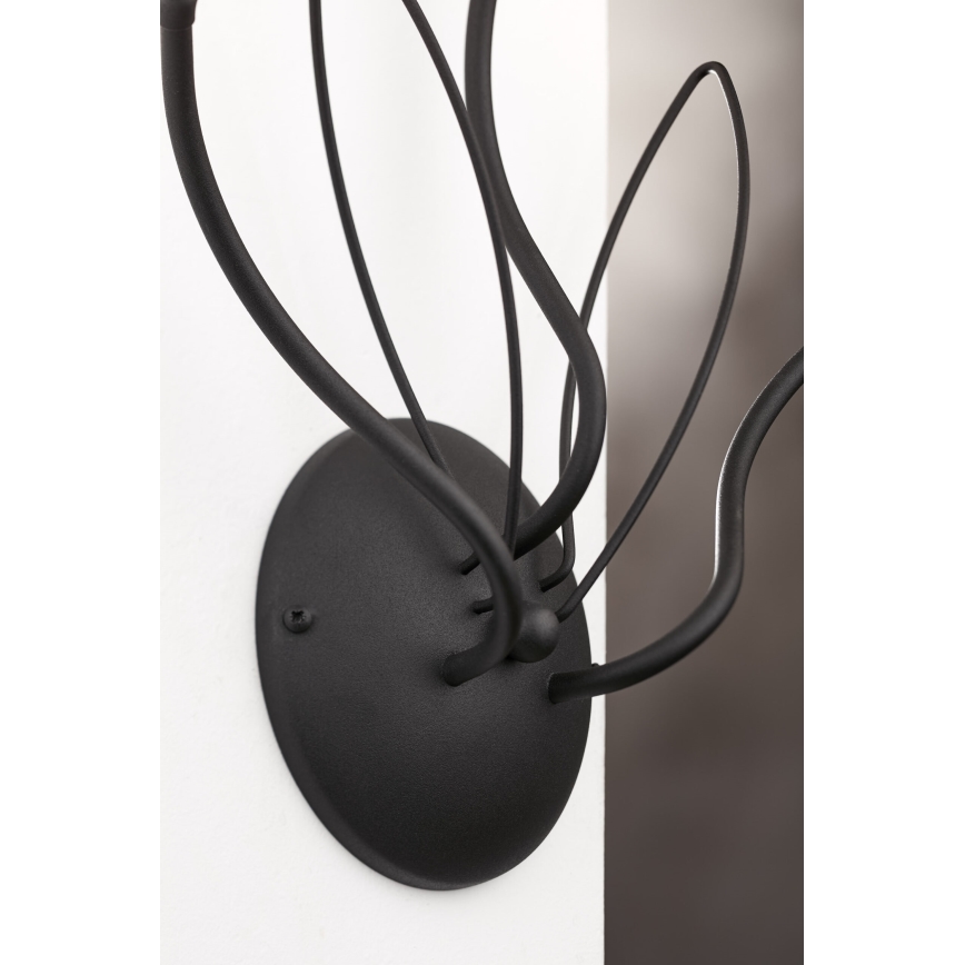 Jupiter 2059 - Επιτοίχιο φωτιστικό GLORIOSA 3xG9/14W/230V μαύρο