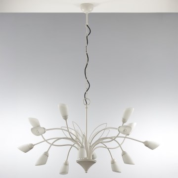 Jupiter 2062 - Πολυέλαιος με αλυσίδα GLORIOSA 15xG9/14W/230V εκρού