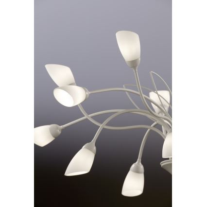 Jupiter 2062 - Πολυέλαιος με αλυσίδα GLORIOSA 15xG9/14W/230V εκρού