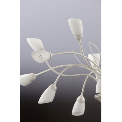 Jupiter 2062 - Πολυέλαιος με αλυσίδα GLORIOSA 15xG9/14W/230V εκρού