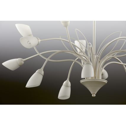 Jupiter 2062 - Πολυέλαιος με αλυσίδα GLORIOSA 15xG9/14W/230V εκρού