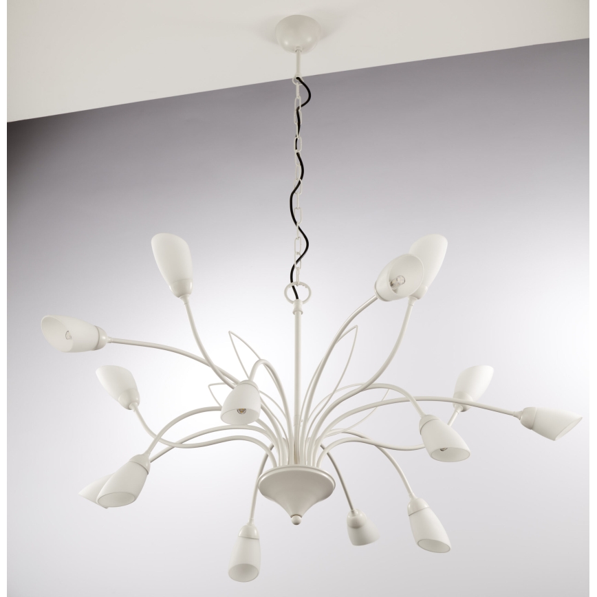 Jupiter 2062 - Πολυέλαιος με αλυσίδα GLORIOSA 15xG9/14W/230V εκρού