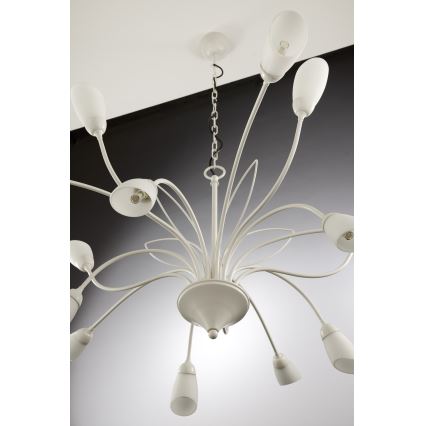 Jupiter 2062 - Πολυέλαιος με αλυσίδα GLORIOSA 15xG9/14W/230V εκρού