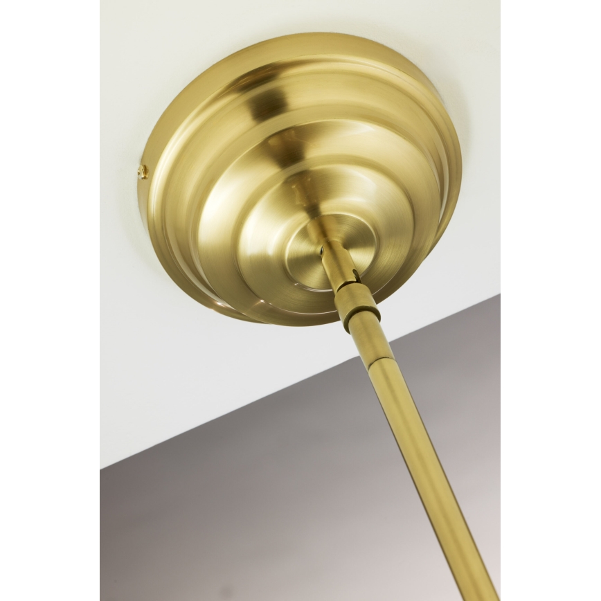 Jupiter 2074 - Πολυέλαιος σε ράβδο PLATINO 3xE27/15W/230V πράσινο/χρυσό