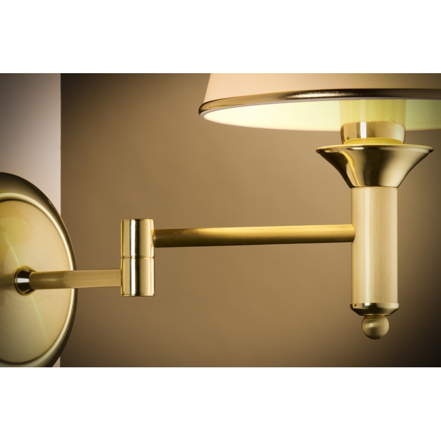 Jupiter 208 - CL K L - Φωτιστικό τοίχου CLASSIC 1xE27/60W/230V