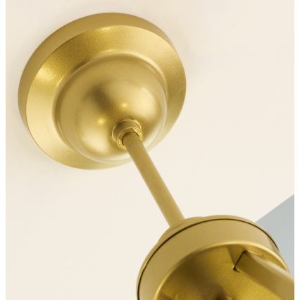 Jupiter 2110 - Πολυέλαιος σε ράβδο KASZMIR 5xE27/15W/230V λευκό/χρυσό/μαρμάρινο ντεκόρ