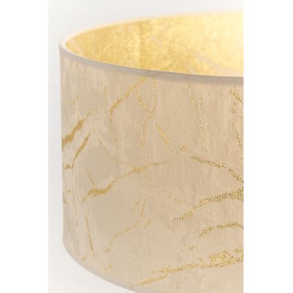 Jupiter 2112 - Επιτραπέζιο φωτιστικό KASZMIR 1xE27/15W/230V λευκό/χρυσό/μαρμάρινο φινίρισμα