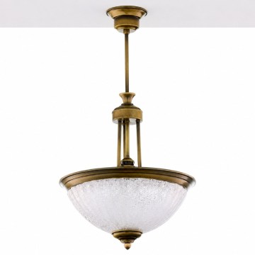 Jupiter 2134 - Φωτιστικό οροφής με ράβδο CARMEN 1xE27/15W/230V μπρονζέ/πατίνα
