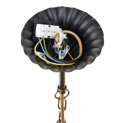 Jupiter 225 - KO 8 - Πολυέλαιος με αλυσίδα KORONA 8xE14/40W/230V