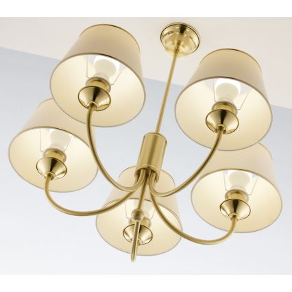 Jupiter 286 - CL 5 - Φωτιστικό οροφής σε ράβδο CLASSIC 5xE27/60W/230V