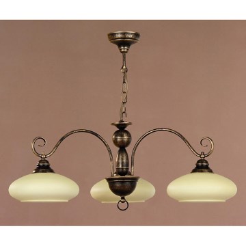 Jupiter 391 BO-3 - Πολύφωτο με αλυσίδα BOLERO 3xE27/60W/230V