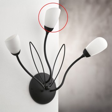 Jupiter - Ανταλλακτικό γυαλί καθολικής χρήσης GLORIOSA G9, Ø 6,5 εκ., λευκό