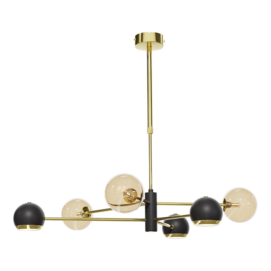 Jupiter - Ανταλλακτικό γυαλί για πολυέλαιο MOKA G9, Ø 12 εκ., καπνιστό μπεζ