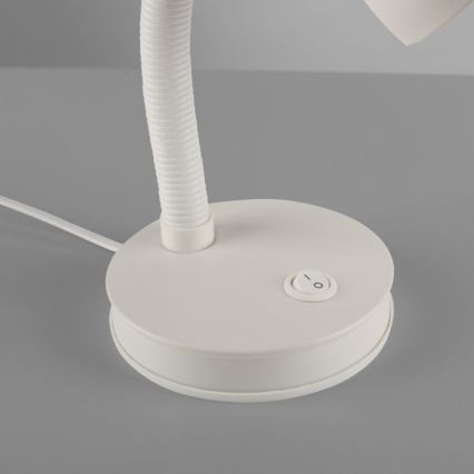 JUST LIGHT. 11080-16 - Ευέλικτος επιτραπέζιος λαμπτήρας FLEXI 1xE27/25W/230V λευκός