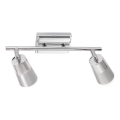 JUST LIGHT. 11229-17 - LED Σποτ DALLI 2xLED/3,5W/230V γυαλιστερό χρώμιο